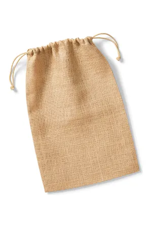 Jute Tasche mit Kordeln Natural