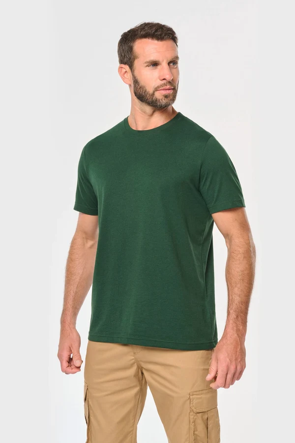 Umweltfreundliches workwear Herren-T-Shirt mit Rundhalsausschnitt