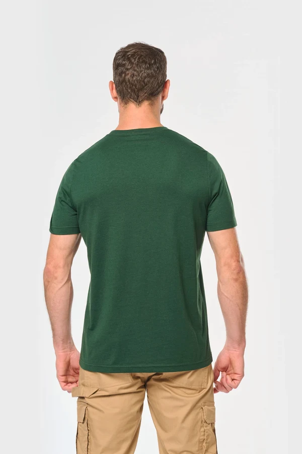 Umweltfreundliches workwear Herren-T-Shirt mit Rundhalsausschnitt