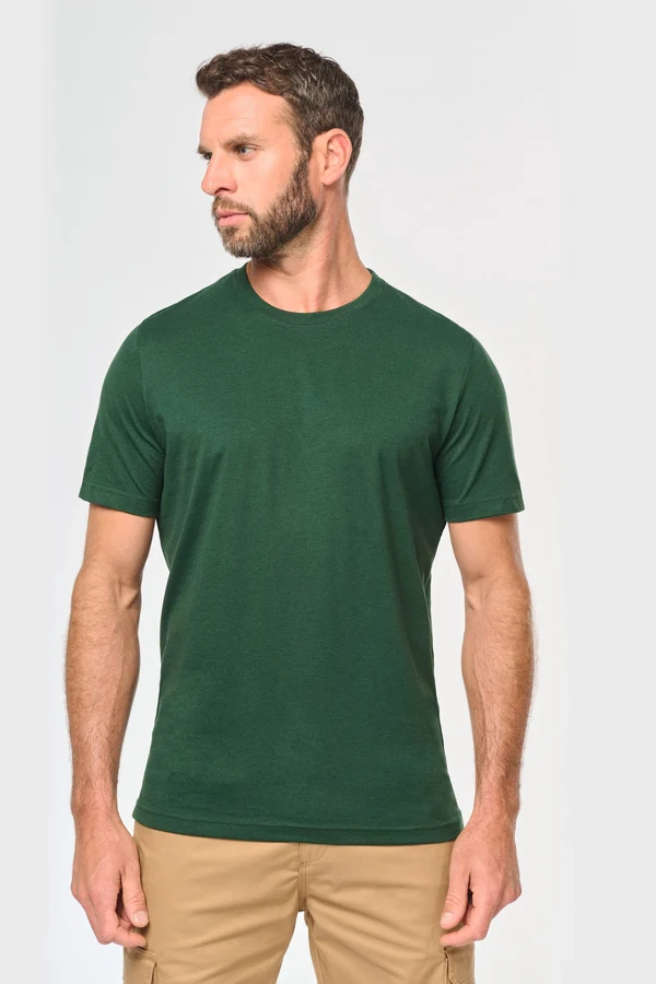 Umweltfreundliches workwear Herren-T-Shirt mit Rundhalsausschnitt