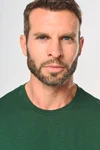 Umweltfreundliches workwear Herren-T-Shirt mit Rundhalsausschnitt