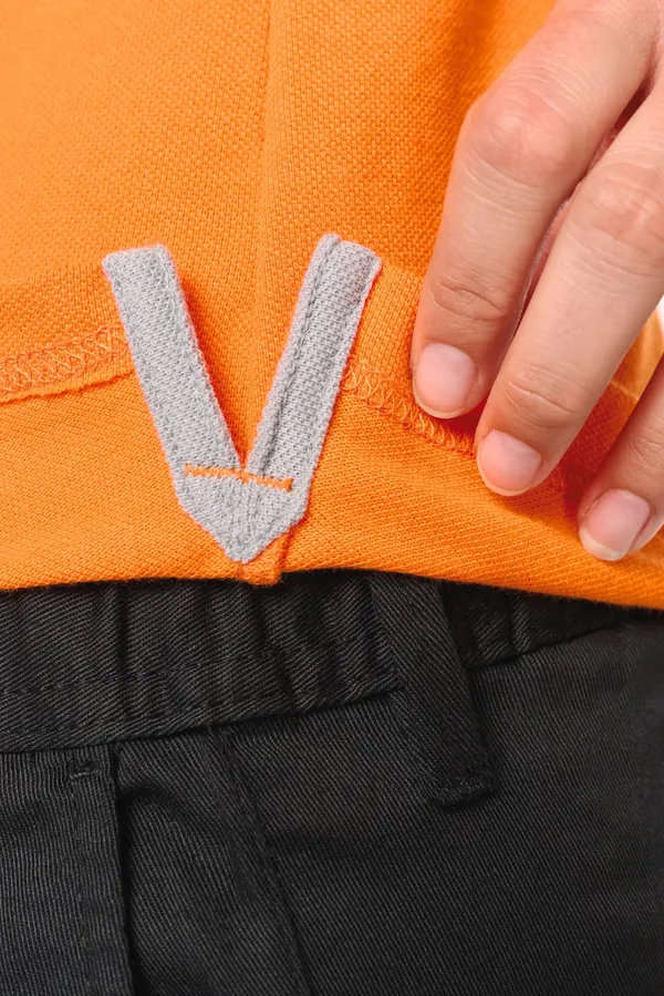 Kurzarm-Polohemd für Damen