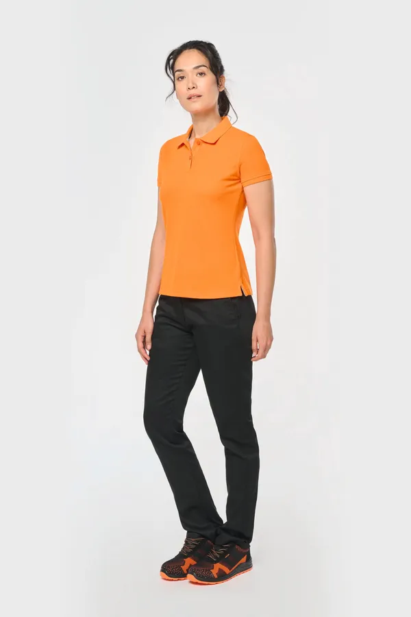 Kurzarm-Polohemd für Damen