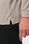 Polohemd mit langen Ärmeln