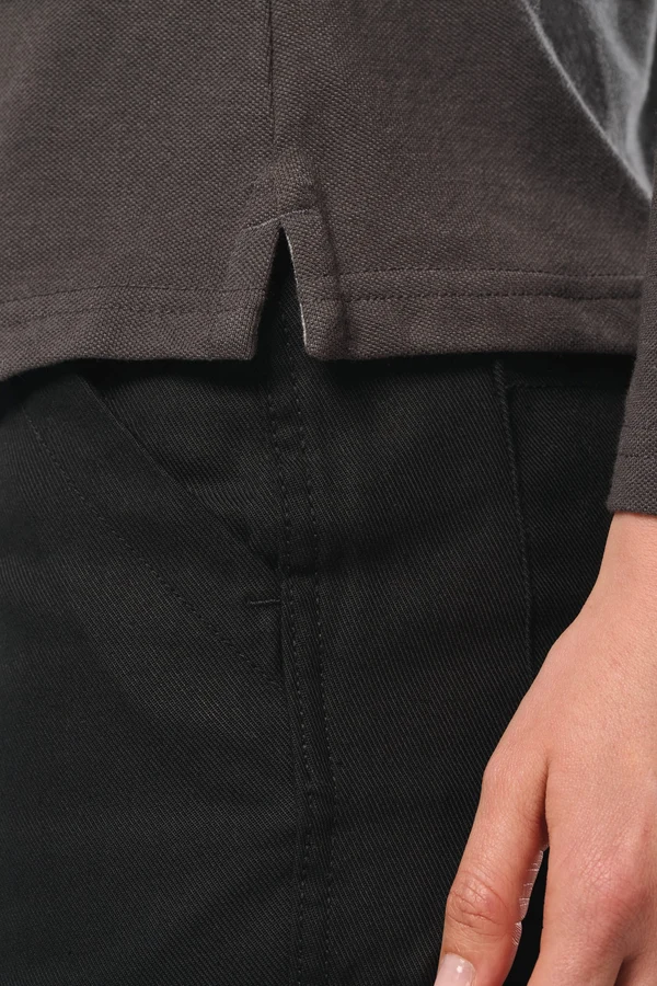 Langarm-Polohemd für Damen