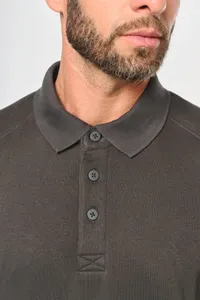 Sweatshirt mit Polokragen
