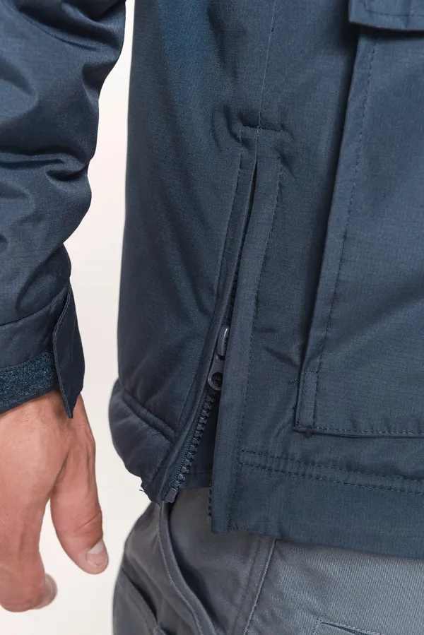 Workwear Parka mit abtrennbaren Ärmeln