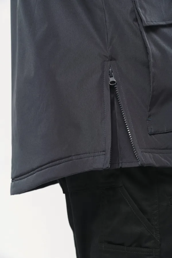 Workwear Parka mit abtrennbaren Ärmeln