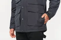 Workwear Parka mit abtrennbaren Ärmeln