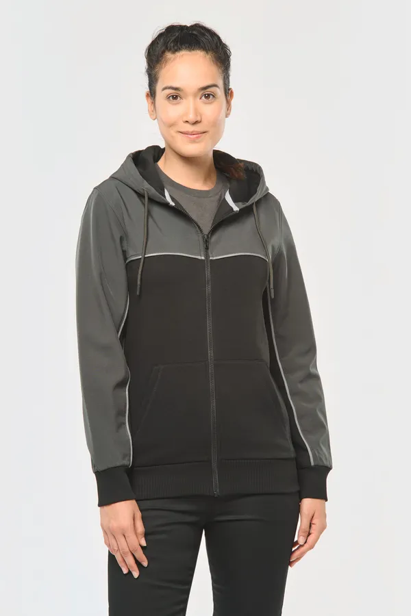 3-lagiger zweifarbiger Unisex-Softshell-Blouson