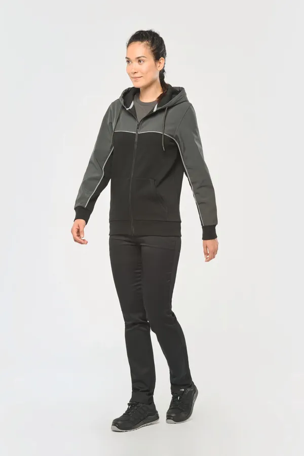 3-lagiger zweifarbiger Unisex-Softshell-Blouson