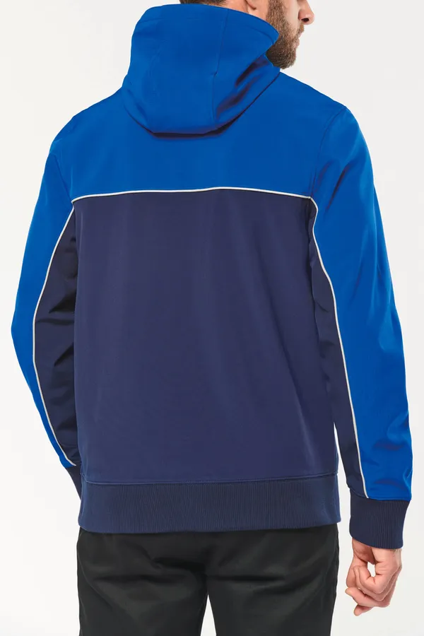 3-lagiger zweifarbiger Unisex-Softshell-Blouson