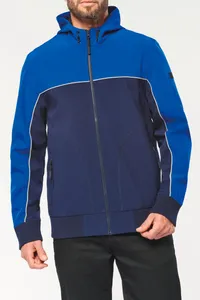 3-lagiger zweifarbiger Unisex-Softshell-Blouson