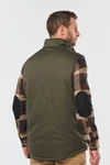 Gefütterte Unisex-Weste aus  Baumwollpolyester