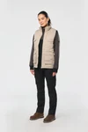 Gefütterte Unisex-Weste aus  Baumwollpolyester