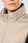 Gefütterte Unisex-Weste aus  Baumwollpolyester