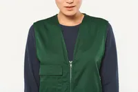 Unisex-Weste aus  Baumwollpolyester mit mehreren Taschen