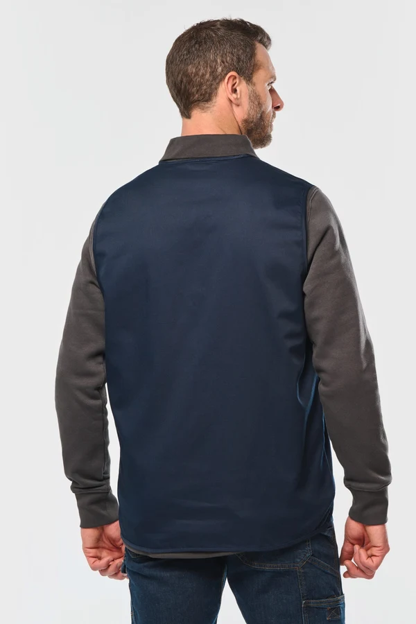 Unisex-Weste aus Baumwollpolyester mit mehreren Taschen