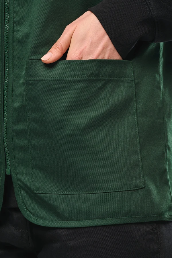 Unisex-Weste aus Baumwollpolyester mit mehreren Taschen
