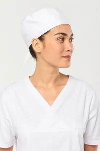 Kurzärmlige Unisex-Tunika aus Baumwollpolyester