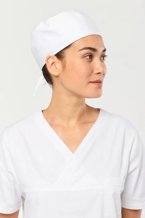 Kurzärmlige Unisex-Tunika aus Baumwollpolyester