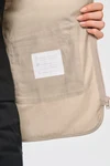 Gefütterte Unisex-Weste aus  Baumwollpolyester