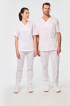 Kurzärmlige Unisex-Tunika aus Baumwolle