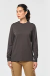 Umweltfreundliches Unisex-T-Shirt mit langen Ärmeln