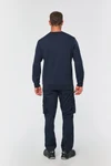 Day To Day Unisex-Sweatshirt mit kontrastfarbener zip Tasche