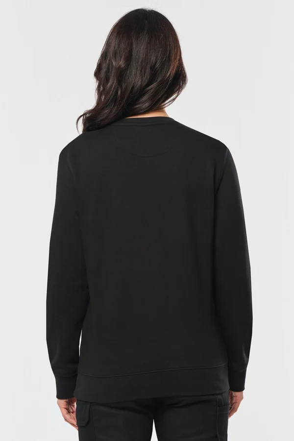 Day To Day Unisex-Sweatshirt mit kontrastfarbener zip Tasche