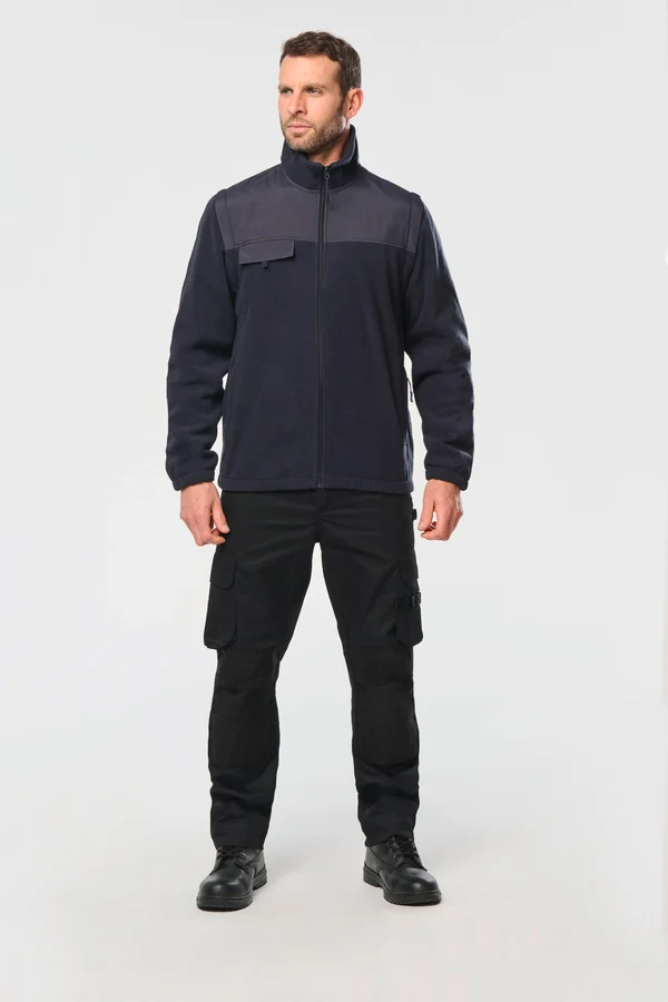 Fleecejacke mit abnehmbaren Ärmeln Herren
