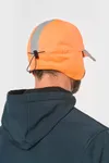 Fluoreszierende 6-Panel-Kappe für den Winter Fluorescent Orange