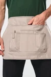 Kurze umweltfreundliche Unisex-Gärtnerschürze