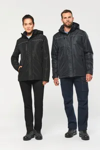 Unisex-Performance-Parka mit Kapuze