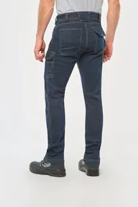 Denim-Herrenhose mit mehreren Taschen