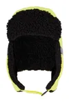 Gefütterte Kappe mit Ohrenklappen Fluorescent Yellow