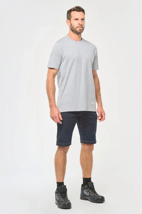 Bermuda aus Denim mit mehreren Taschen, für Herren