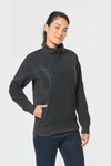 Umweltfreundlicher Fleecepullover mit Reißverschlusskragen, Unisex