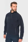 Umweltfreundlicher Fleecepullover mit Reißverschlusskragen, Unisex