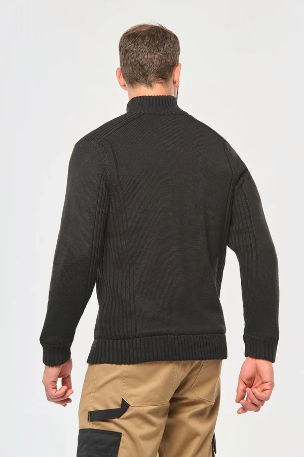 Strickjacke mit Fleecefutter, Herren