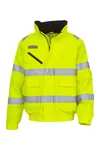 Fontaine-Warnjacke Hi Vis Yellow