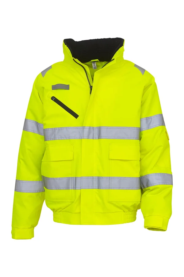 Fontaine-Warnjacke Hi Vis Yellow