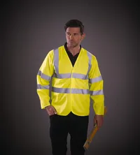 Long-sleeved Hi-vis vest