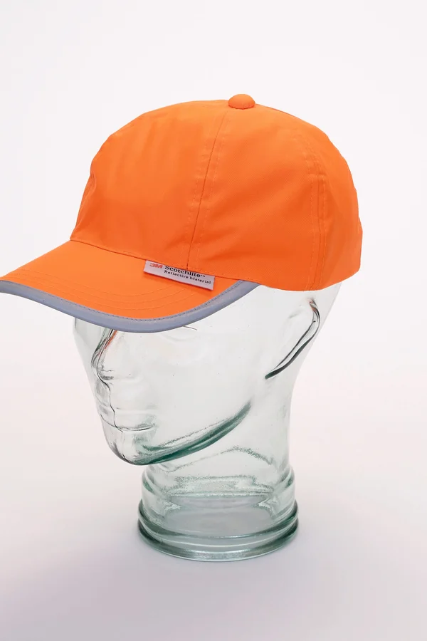 YOKO Hi Vis Baseball Caps Orange
