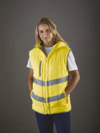 Hi-Vis Kensington hoodied gilet