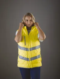 Hi-Vis Kensington hoodied gilet