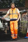Hi-Vis cargo trousers Hi Vis Orange