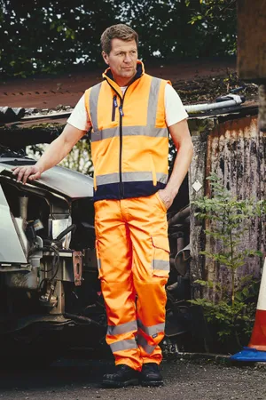 Hi-Vis cargo trousers Hi Vis Orange