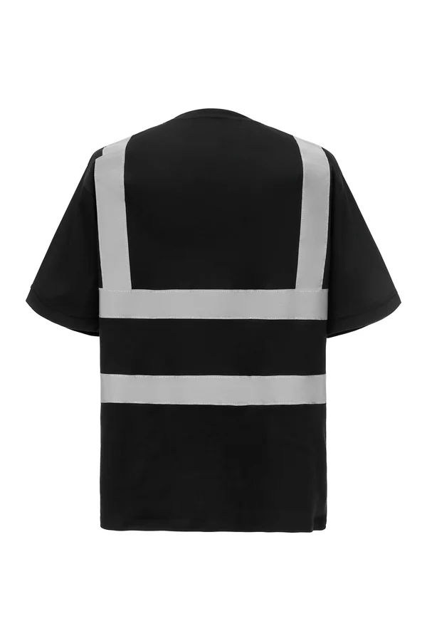Hi-Vis Short-Sleeved T-shirt Black