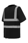 Hi-Vis Short-Sleeved T-shirt Black